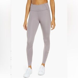 Nike One Lux 7/8 Lacing Tights Purple Smoke Size Small